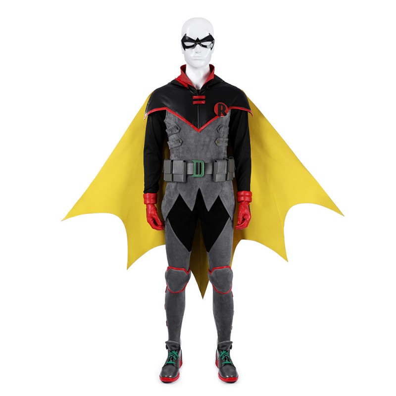 Damian Wayne Cosplay Costume Robin Halloween Suit