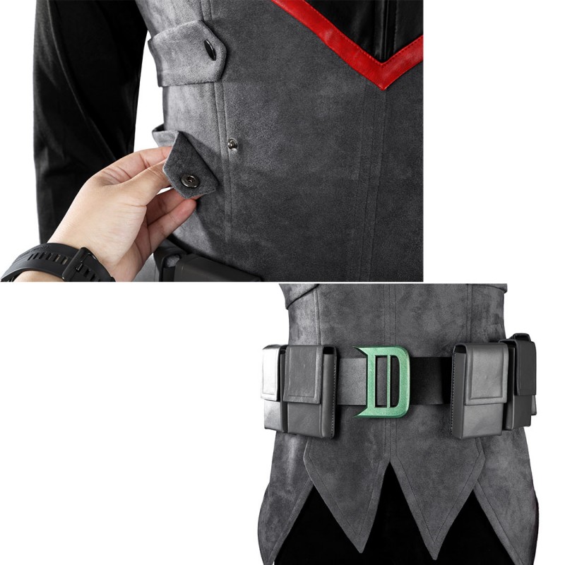 Damian Wayne Cosplay Costume Robin Halloween Suit