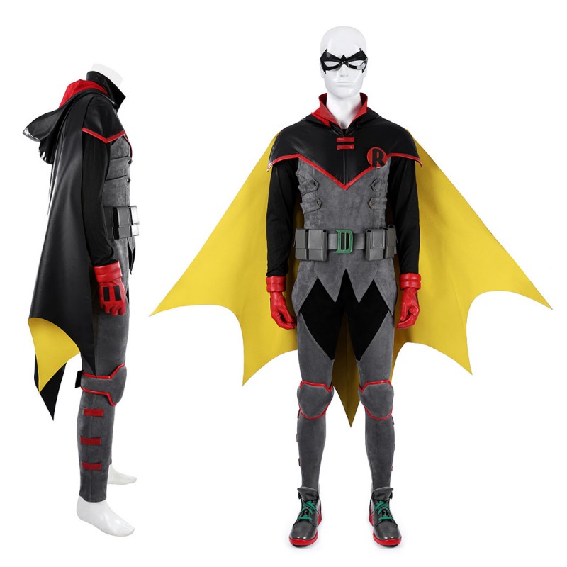 Damian Wayne Cosplay Costume Robin Halloween Suit