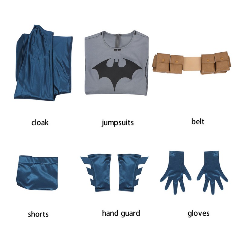 Hush Cosplay Costume Villains Hero Suit Bruce Wayne Outfit