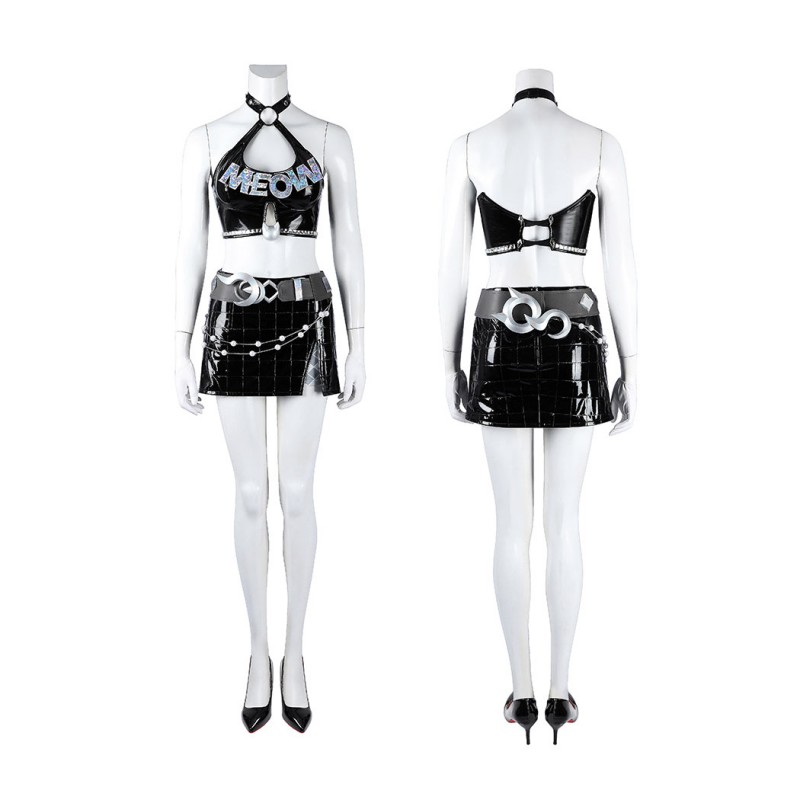 Marvel Rivals Black Cat Cosplay Costume Felicia Hardy Suit Urban Predator for Women Halloween