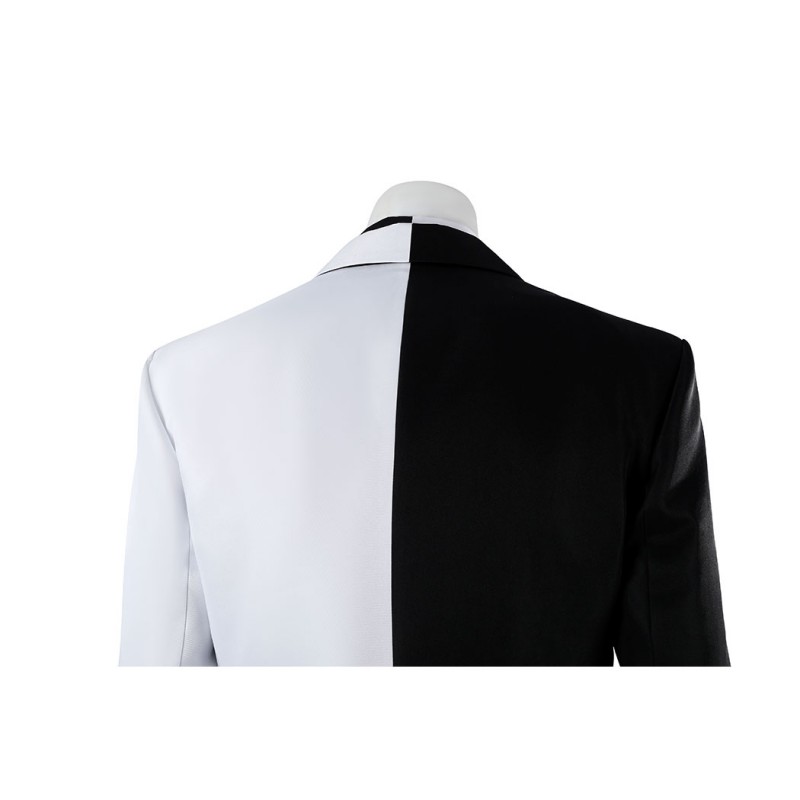 Absolute Face Cosplay Costume White & Black Harvey Dent Suit Supervillain Outfit