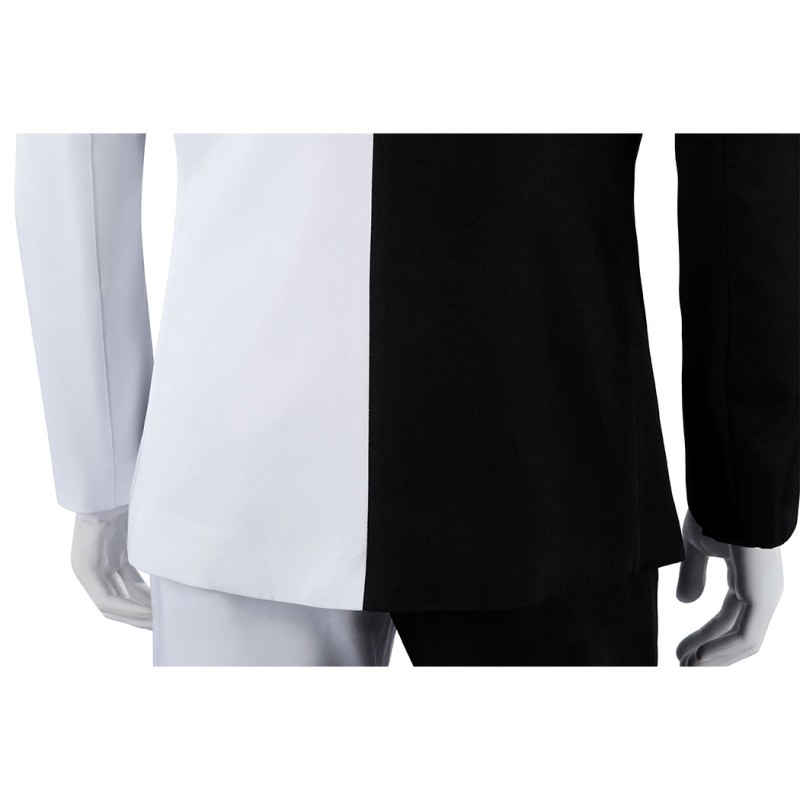 Absolute Face Cosplay Costume White & Black Harvey Dent Suit Supervillain Outfit