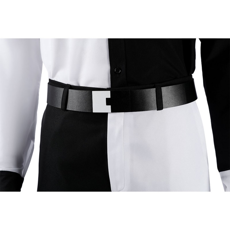 Absolute Face Cosplay Costume White & Black Harvey Dent Suit Supervillain Outfit