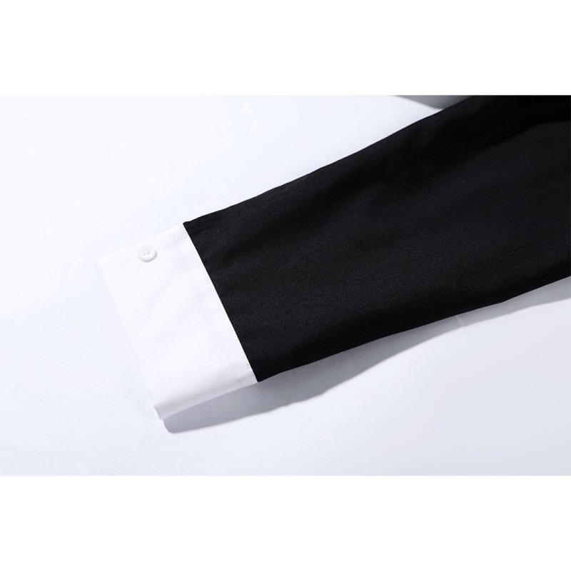 Absolute Face Cosplay Costume White & Black Harvey Dent Suit Supervillain Outfit