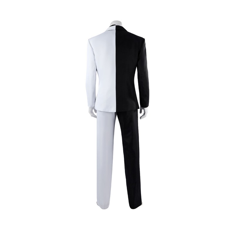 Absolute Face Cosplay Costume White & Black Harvey Dent Suit Supervillain Outfit