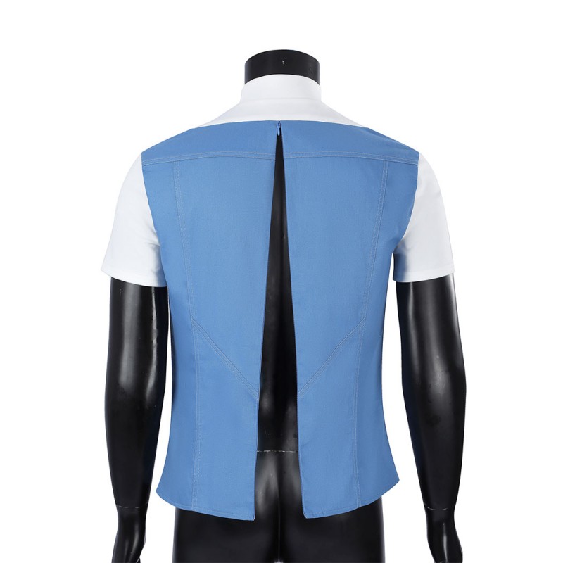 Avengers Doomsday Human Torch Cosplay Costume Johnny Storm Blue Suit for Men