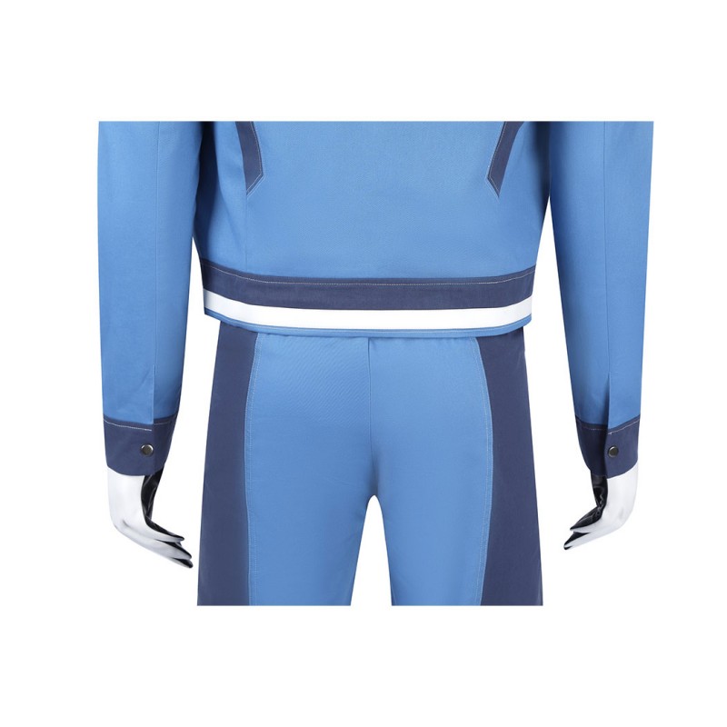 Avengers Doomsday Human Torch Cosplay Costume Johnny Storm Blue Suit for Men