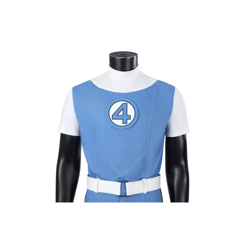 Avengers Doomsday Human Torch Cosplay Costume Johnny Storm Blue Suit for Men
