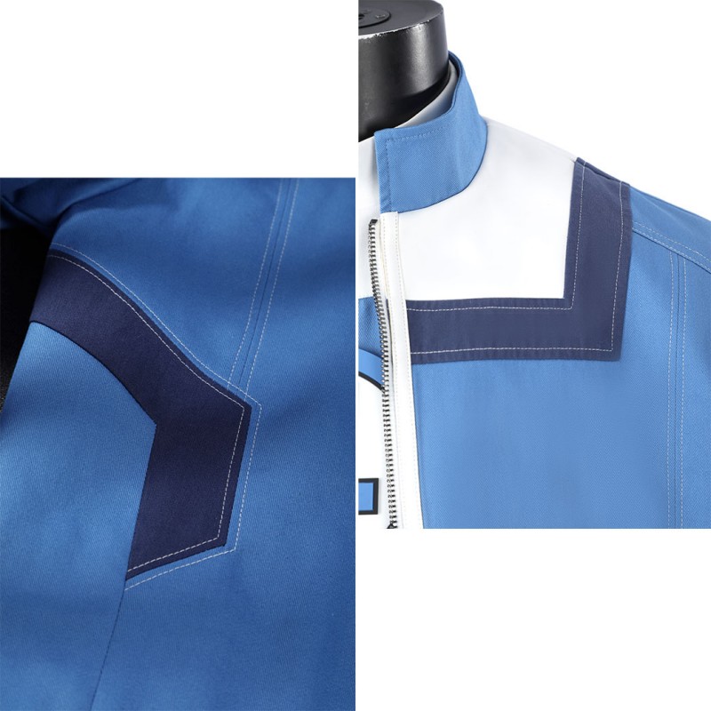 Avengers Doomsday Human Torch Cosplay Costume Johnny Storm Blue Suit for Men