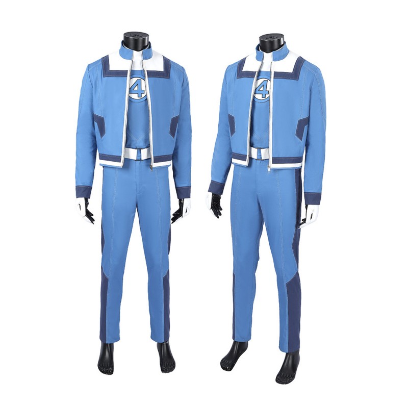 Avengers Doomsday Human Torch Cosplay Costume Johnny Storm Blue Suit for Men