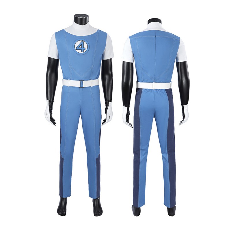 Avengers Doomsday Human Torch Cosplay Costume Johnny Storm Blue Suit for Men