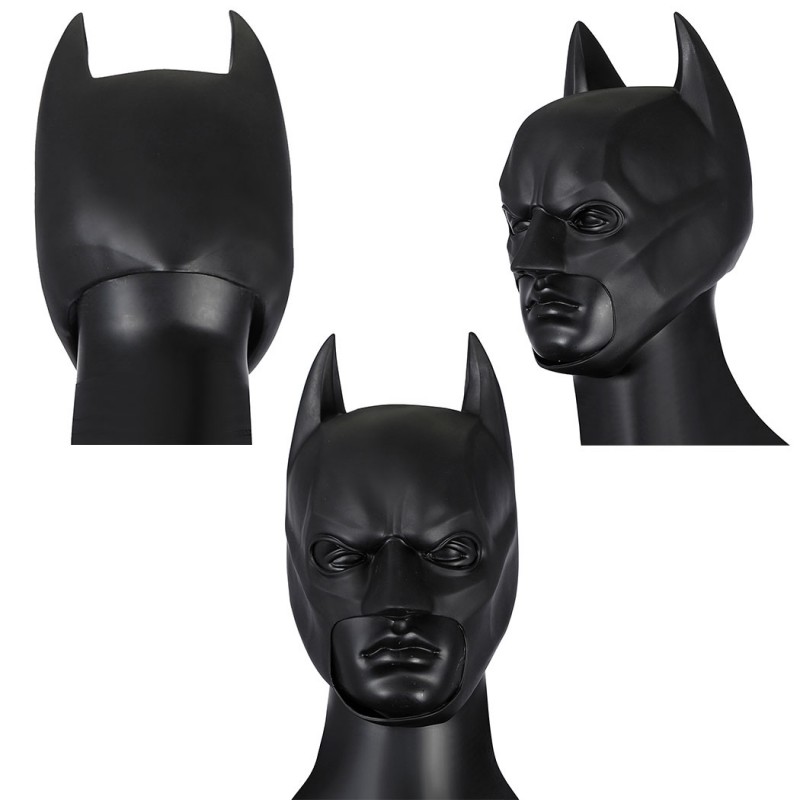 Bruce Wayne Black Suit The Knight Cosplay Costume