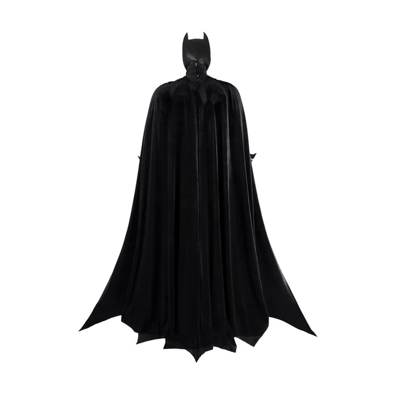 Bruce Wayne Black Suit The Knight Cosplay Costume