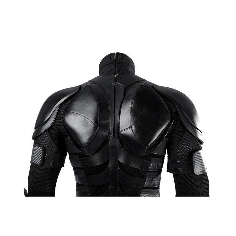 Bruce Wayne Black Suit The Knight Cosplay Costume
