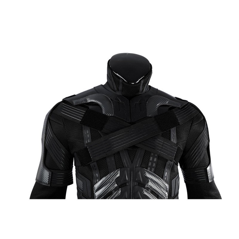 Bruce Wayne Black Suit The Knight Cosplay Costume