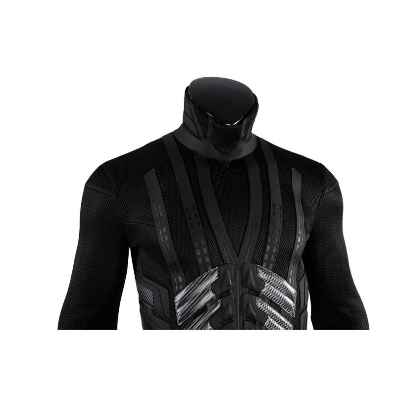 Bruce Wayne Black Suit The Knight Cosplay Costume