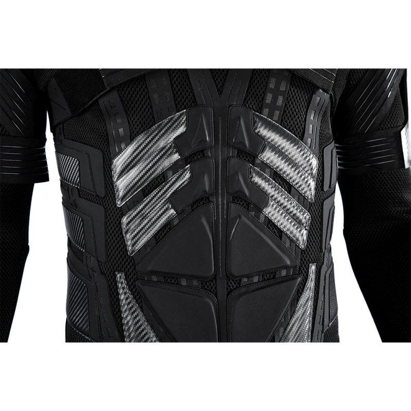 Bruce Wayne Black Suit The Knight Cosplay Costume