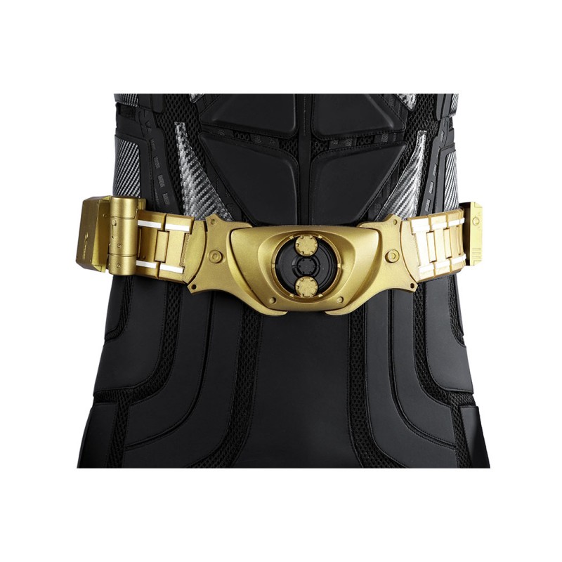 Bruce Wayne Black Suit The Knight Cosplay Costume
