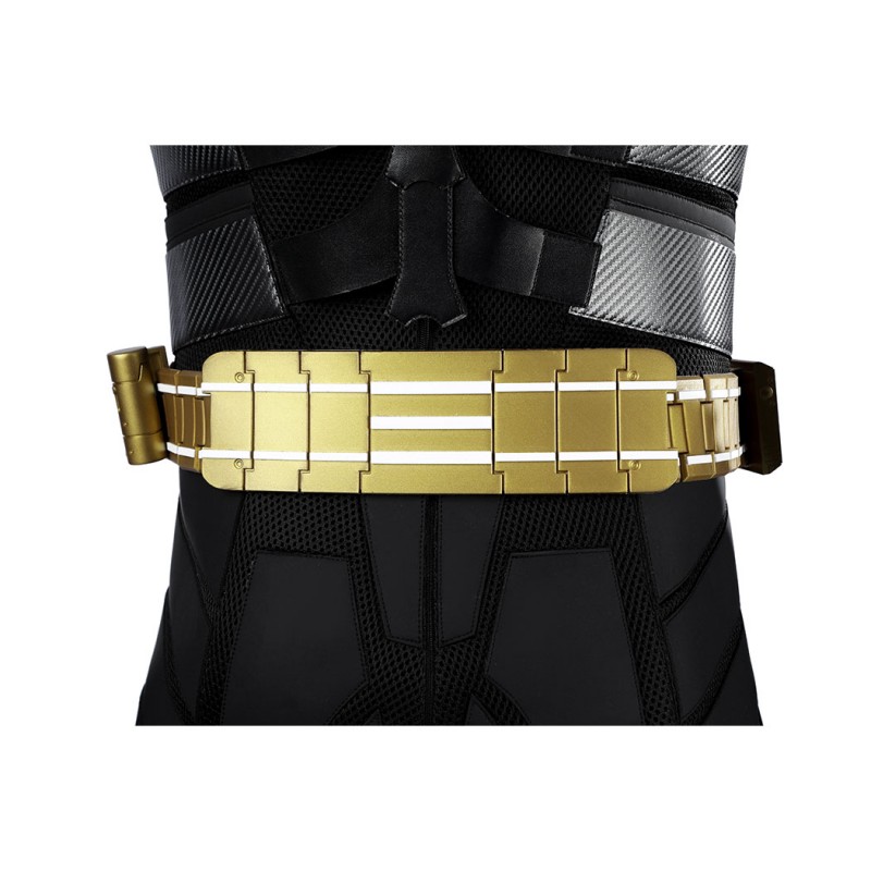 Bruce Wayne Black Suit The Knight Cosplay Costume