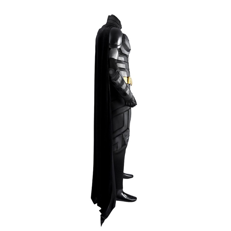 Bruce Wayne Black Suit The Knight Cosplay Costume