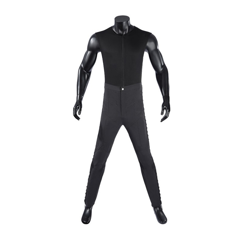 Bruce Wayne 2022 Costume Robert Pattinson Cosplay Suit Black Outfit