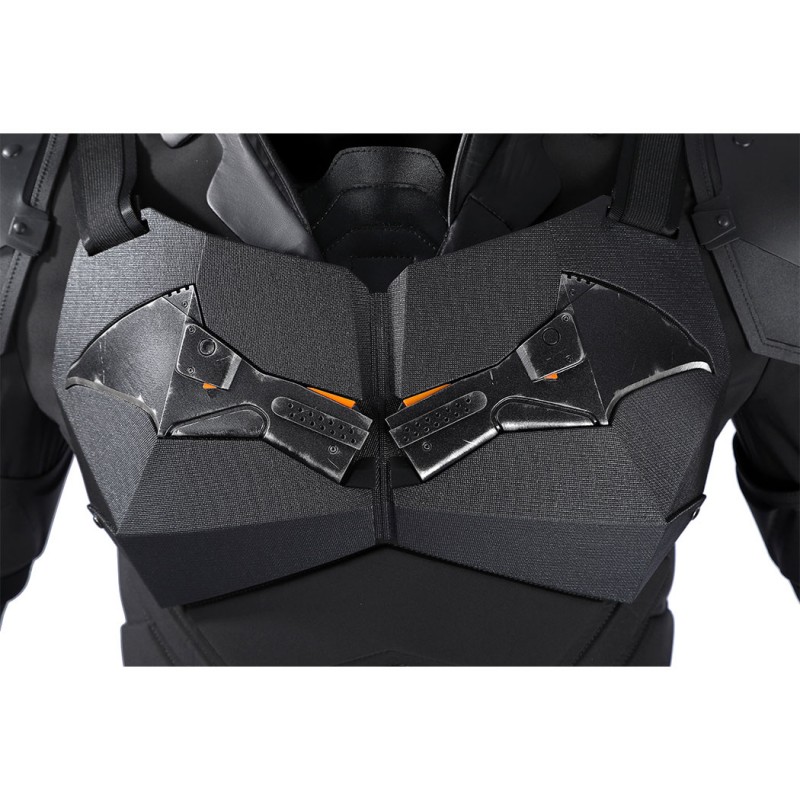 Bruce Wayne 2022 Costume Robert Pattinson Cosplay Suit Black Outfit