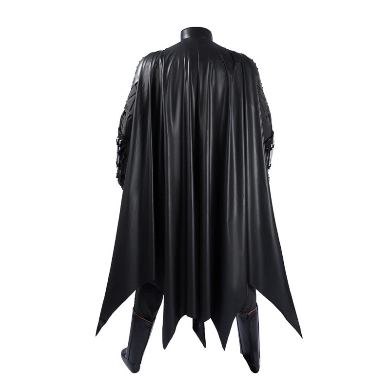 Bruce Wayne 2022 Costume Robert Pattinson Cosplay Suit Black Outfit
