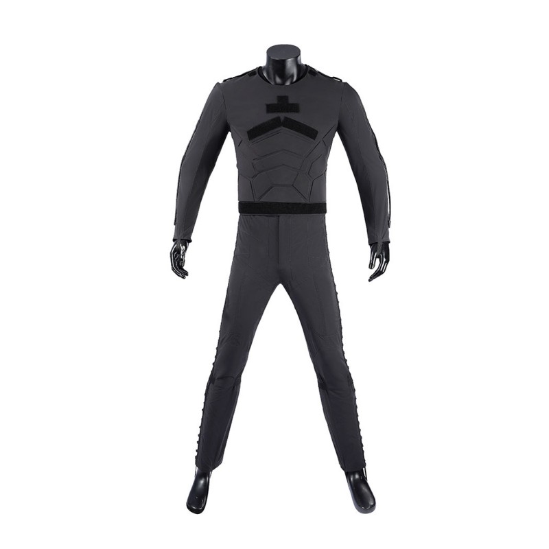 Bruce Wayne 2022 Costume Robert Pattinson Cosplay Suit Black Outfit