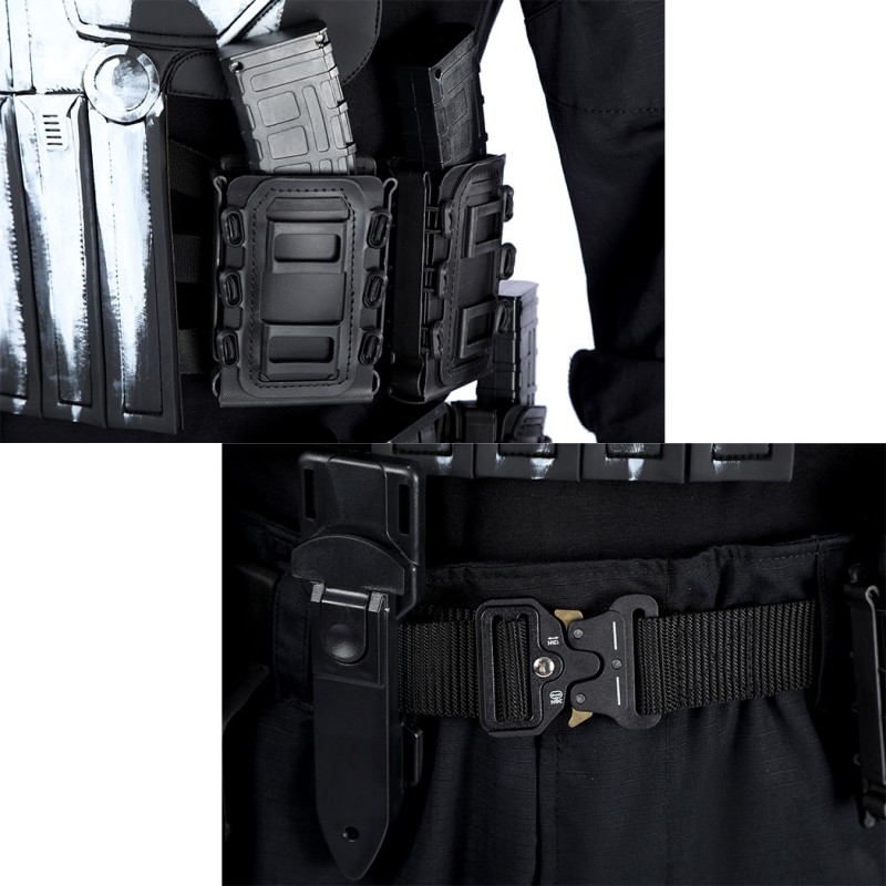 Punisher Frank Castle Costume The Punisher One Last Kill Cosplay Suit Tactical Armor Outfit