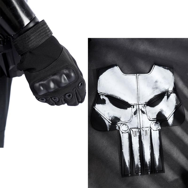 Punisher Frank Castle Costume The Punisher One Last Kill Cosplay Suit Tactical Armor Outfit