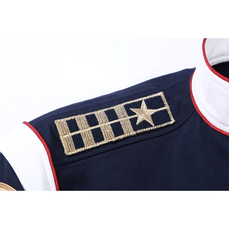 Vought Rising Torpedo Cosplay Costume The Boys Halloween Outfit Blue Uniform Suit