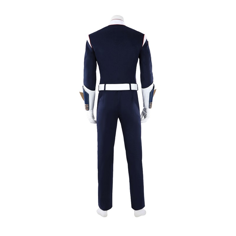 Vought Rising Torpedo Cosplay Costume The Boys Halloween Outfit Blue Uniform Suit