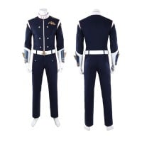 Vought Rising Torpedo Cosplay Costume The Boys Halloween Outfit Blue Uniform Suit