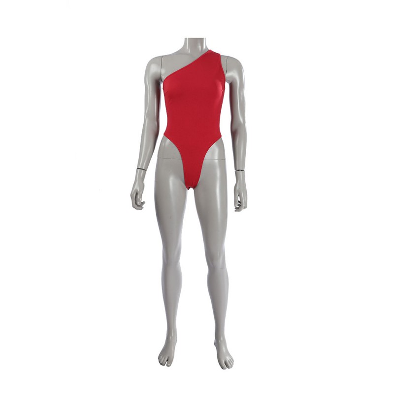 Elektra Natchio Cosplay Costume Daredevil Comic Red Jumpsuit for Women
