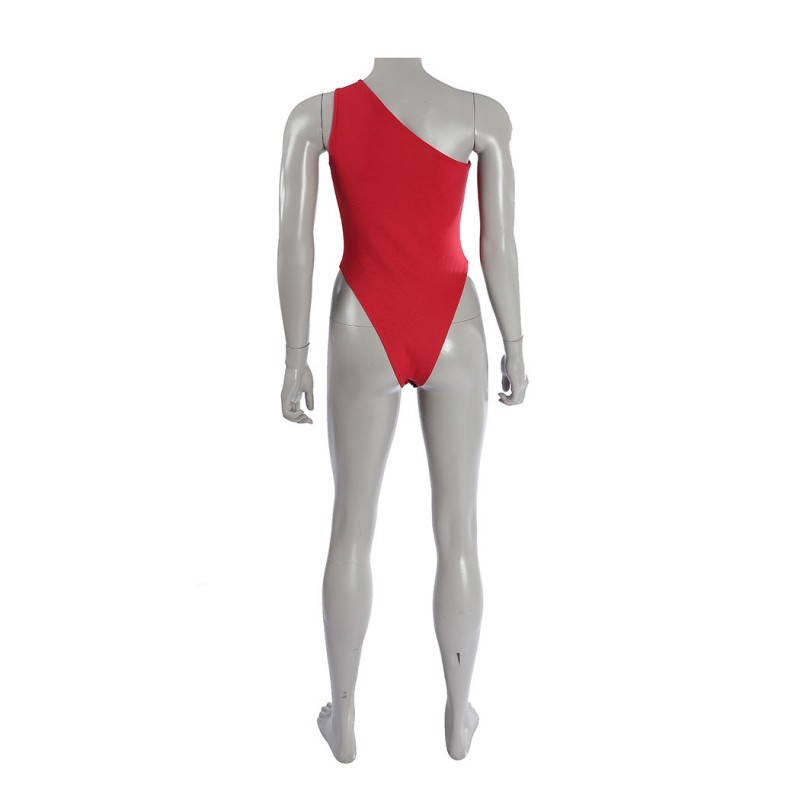 Elektra Natchio Cosplay Costume Daredevil Comic Red Jumpsuit for Women