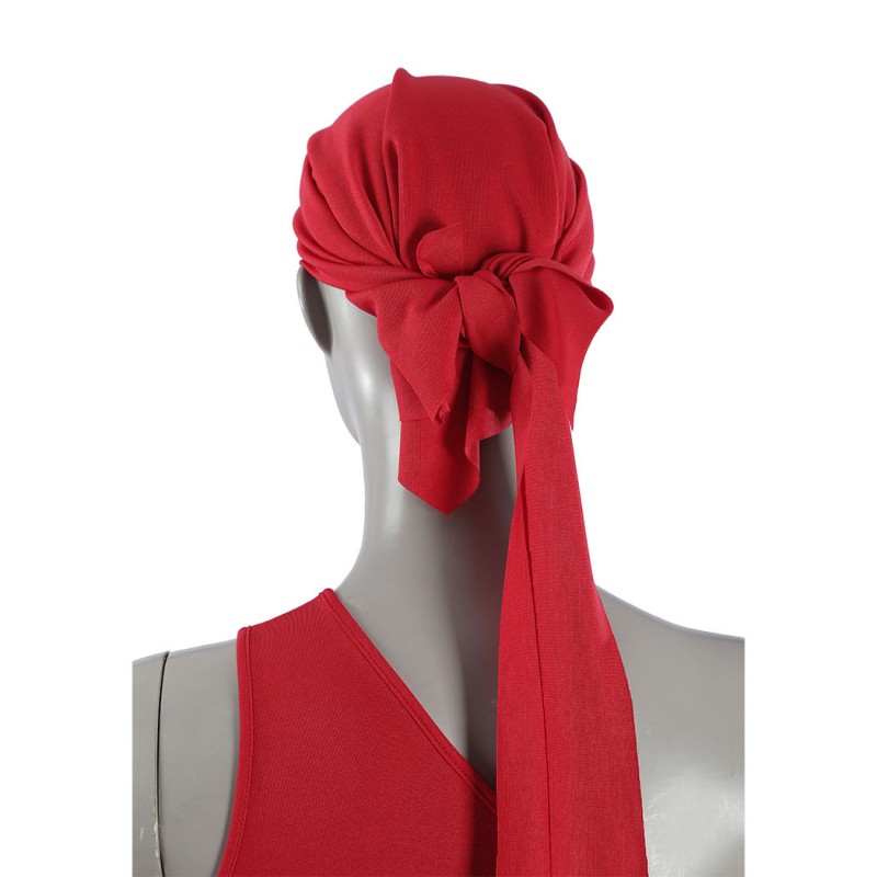 Elektra Natchio Cosplay Costume Daredevil Comic Red Jumpsuit for Women