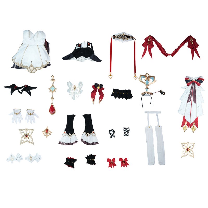 Genshin Impact Sandrone Cosplay Costume Game Dress Suit for Women