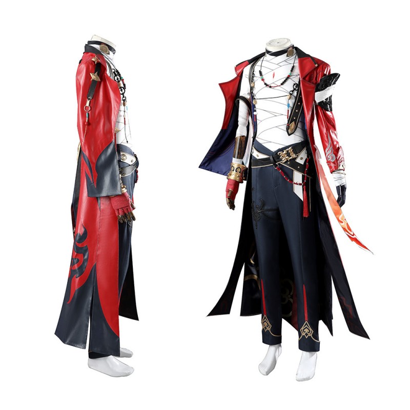 Honkai Star Rail Blade Cosplay Costume Game Male Suit Halloween Outfit