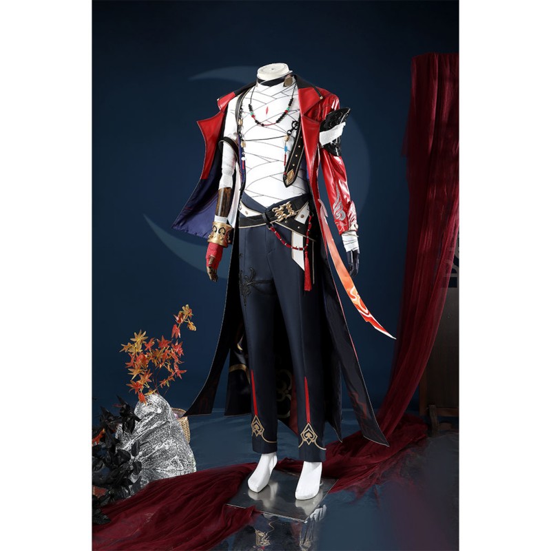 Honkai Star Rail Blade Cosplay Costume Game Male Suit Halloween Outfit