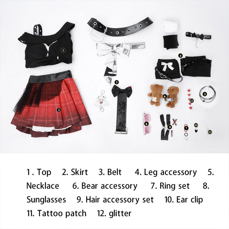 Honkai Star Rail Sparkle Cosplay Costume Game Women Outfit