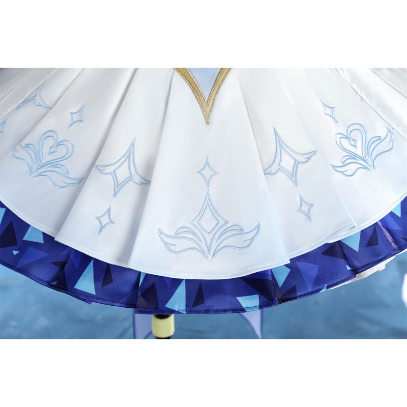 Genshin Impact Odette Cosplay Costume Game Women Suit