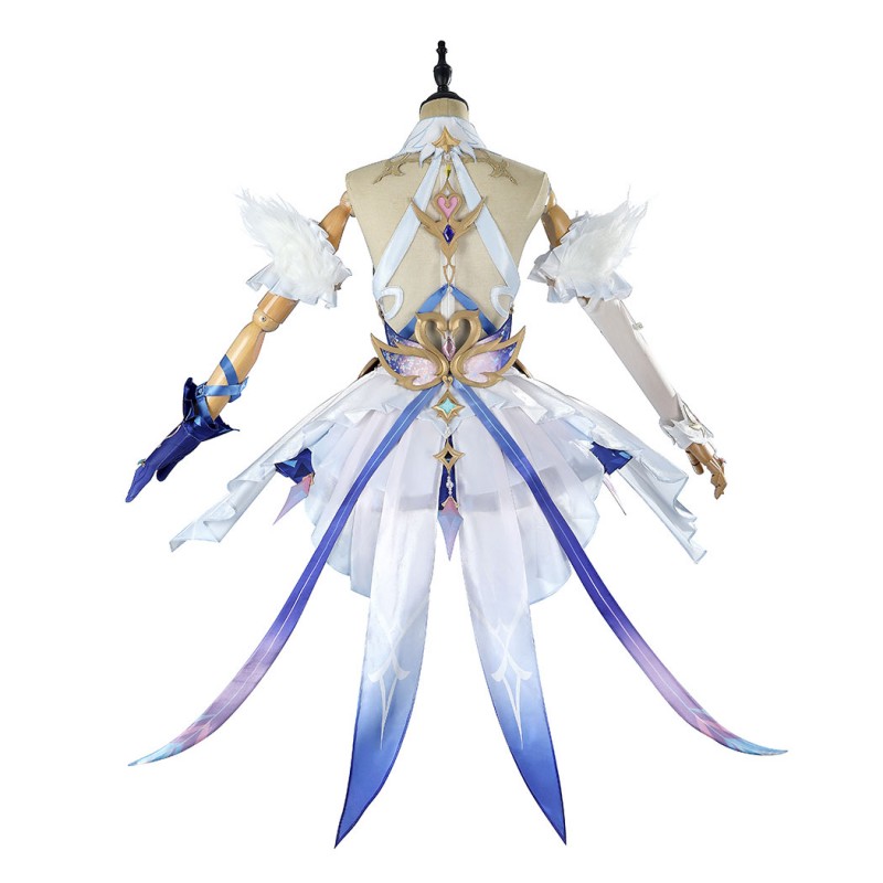 Genshin Impact Odette Cosplay Costume Game Women Suit