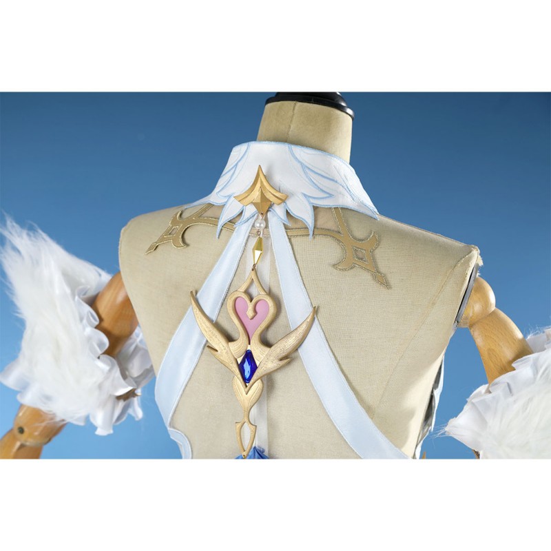 Genshin Impact Odette Cosplay Costume Game Women Suit