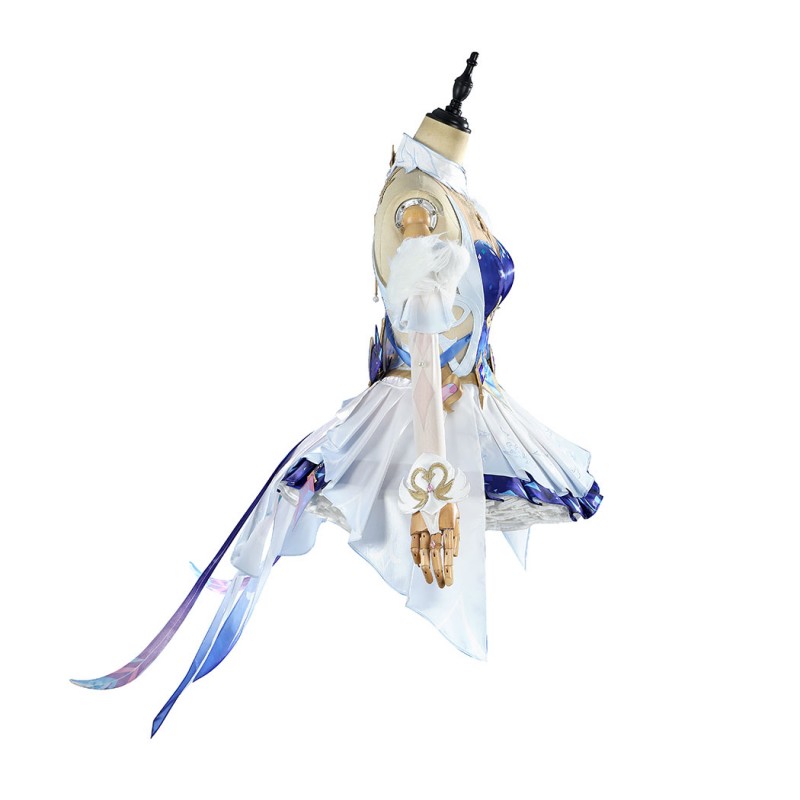 Genshin Impact Odette Cosplay Costume Game Women Suit