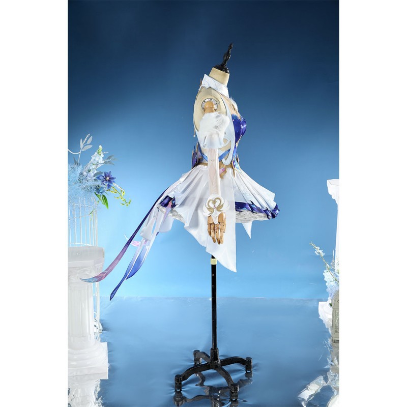 Genshin Impact Odette Cosplay Costume Game Women Suit