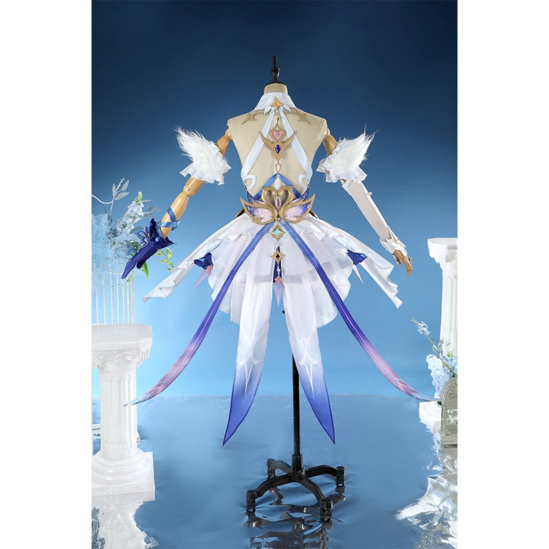 Genshin Impact Odette Cosplay Costume Game Women Suit