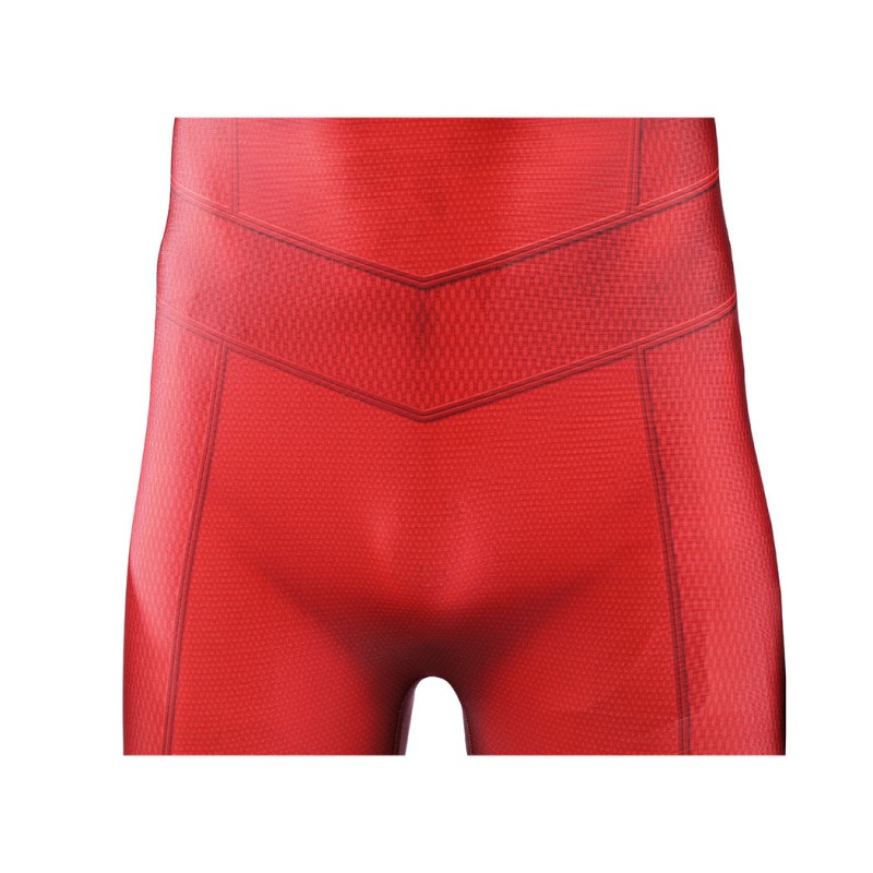 Scarlet Spider Cosplay Costume Spider-Man Printed Jumpsuit Superhero Suit for Men