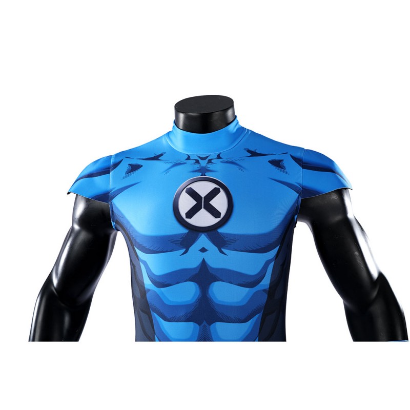 New Fantastic Four Wolverine Cosplay Costume Logan Printed Polyester Jumpsuit Men Suit