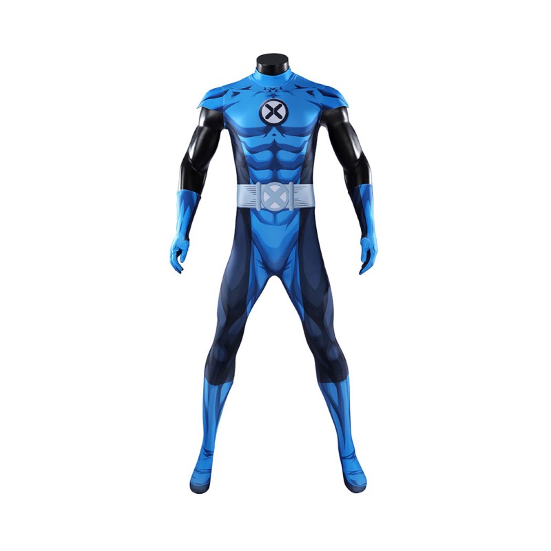 New Fantastic Four Wolverine Cosplay Costume Logan Printed Polyester Jumpsuit Men Suit